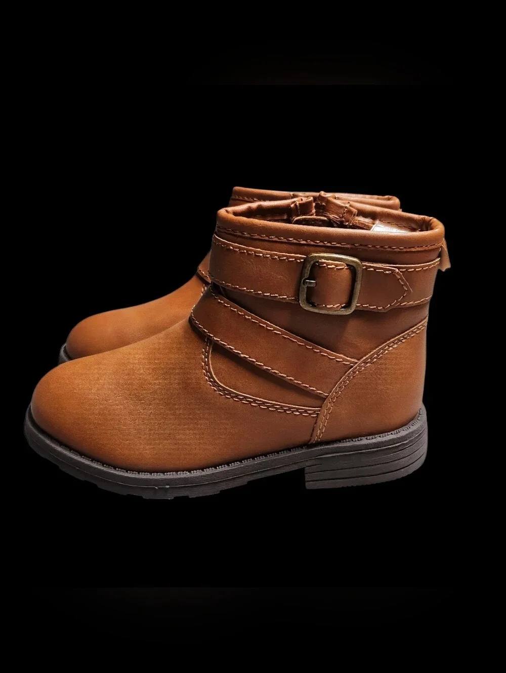 Carter's Girls' Cindia Ankle Boot Brown Sizes Baby 7 and Toddler 9. NWT No Box